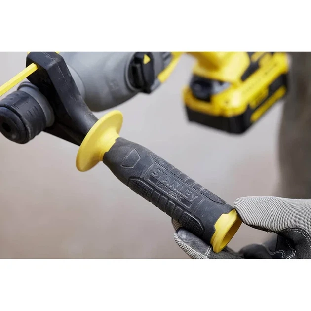 Перфоратор аккумуляторный бесщеточный STANLEY FatMax V20 2.0 Дж 3 режима 2 АКБ 4 А·ч кейс SFMCH900M22-QW - изображение 7