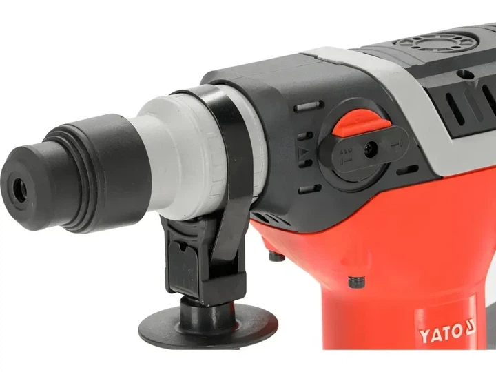 Перфоратор мережевий YATO SDS+ 1100 Вт 4.5 Дж до 28 мм YT-82116 - зображення 4