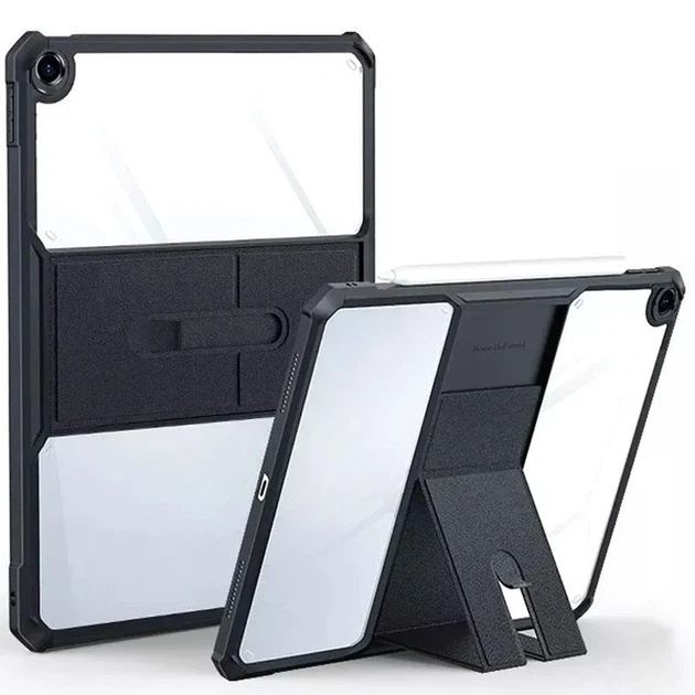 Чехол Xundd Stand для Samsung Galaxy Tab A11+ 11", TPU+PC, усиленные углы, чёрный - изображение 2