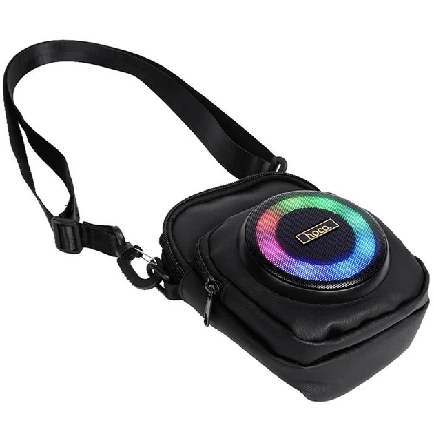 Сумка кросс-боди Hoco HC41 Wave Bass со встроенной колонкой черная - Фото 2 Сумка кросс-боди Hoco HC41 Wave Bass со встроенной колонкой черная - изображение 2