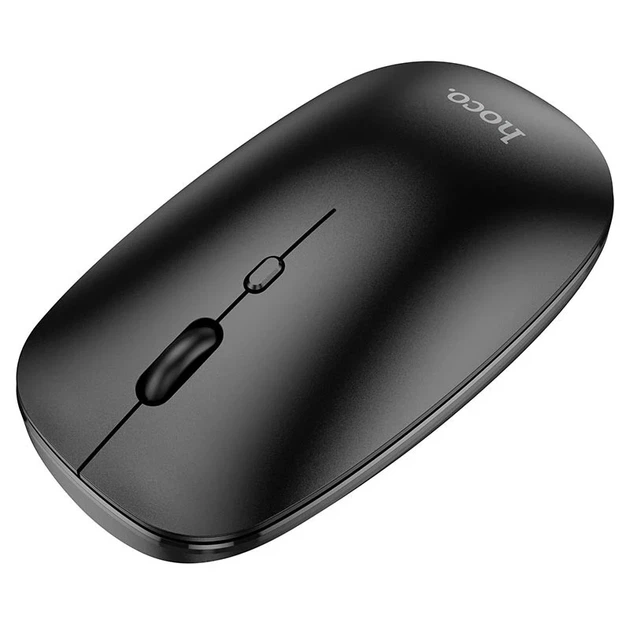 Мышь беспроводная Hoco GM15 Art Bluetooth и 2.4G оптическая чёрная - изображение 2