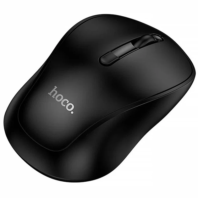 Мышь беспроводная Hoco GM41 Exciting Bluetooth и 2.4G, DPI 800-1600, корпус ABS, черная - изображение 3
