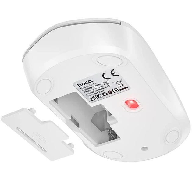Мышь беспроводная Hoco GM42 Platino 2.4G с регулировкой DPI белая - изображение 3