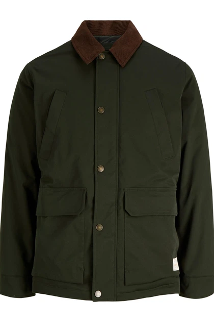Куртка з вельветовим коміром Jack&Jones хакі 4XL (100387-khaki-13420) - Фото 8 Куртка з вельветовим коміром Jack&Jones хакі 4XL (100387-khaki-13420) - изображение 8