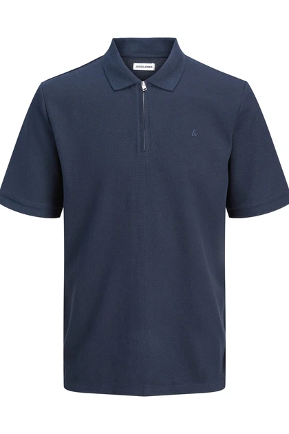 Футболка поло Jack&Jones темно-синя 4XL (500615-blue-12278) - изображение 2