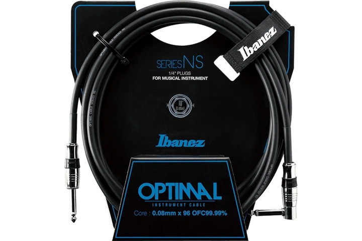 Кабель инструментальный IBANEZ NS10L INSTRUMENT CABLE 3M ANGLED - Фото 1 Кабель инструментальный IBANEZ NS10L INSTRUMENT CABLE 3M ANGLED - изображение 1