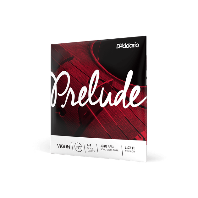 Струни для скрипки D'Addario PRELUDE VIOLIN STRING SET 4/4 Scale Light Tension - зображення 2