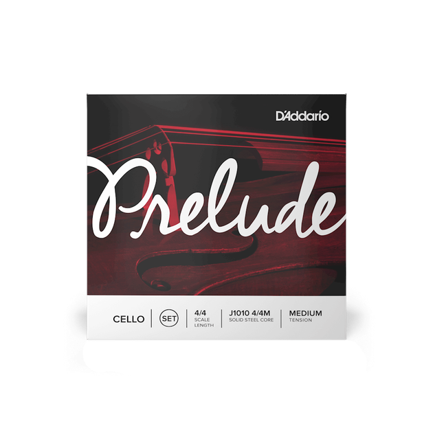 Струни для віолончелі D'Addario PRELUDE CELLO STRING SET 4/4 Scale Medium Tension - Фото 1 Струни для віолончелі D'Addario PRELUDE CELLO STRING SET 4/4 Scale Medium Tension - зображення 1