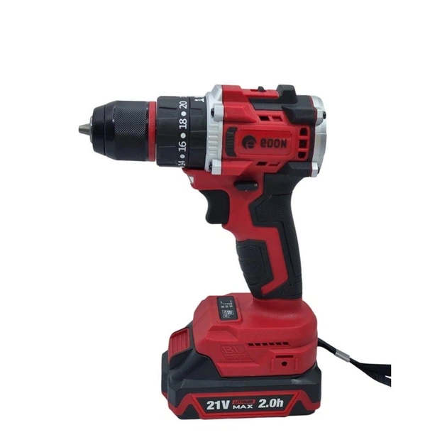 Аккумуляторный бесщеточный шуруповерт EDON ED-21PBL - Фото 5 Аккумуляторный бесщеточный шуруповерт EDON ED-21PBL - изображение 5