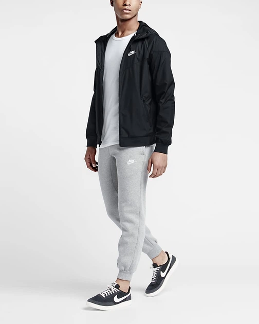 Вітровка чоловіча Nike Nsw Wr Jkt L Чорний 727324-010 - Фото 6 Вітровка чоловіча Nike Nsw Wr Jkt L Чорний 727324-010 - зображення 6