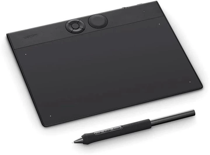 Графічний планшет Wacom Intuos Pro Medium PTK670 + Pro Pen 3 Black - Фото 5 Графічний планшет Wacom Intuos Pro Medium PTK670 + Pro Pen 3 Black - зображення 5