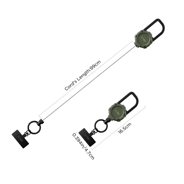 Автодержатель Tech-Protect ATH03 UrbanLoop Anti-Theft Military Green (5906302342624) - изображение 4