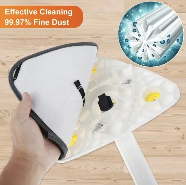 Змінна трикутна насадка Digital Triangle MOP з мікрофібри - зображення 3