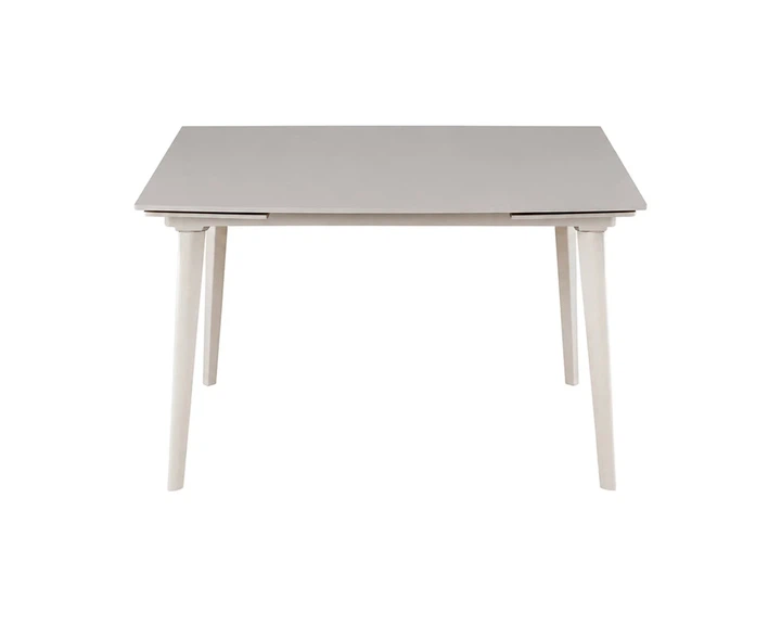 Стол раскладной ProDobro LORIAN CERAMIC 120(180)x80 керамика белый/кашемир - Фото 4 Стол раскладной ProDobro LORIAN CERAMIC 120(180)x80 керамика белый/кашемир - изображение 4