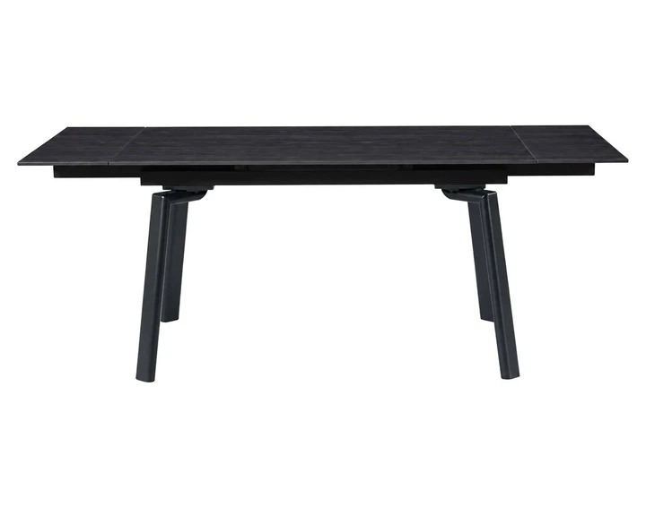 Стол раскладной ProDobro BELFORD CERAMIC 140(200)*80 черный орех - изображение 2