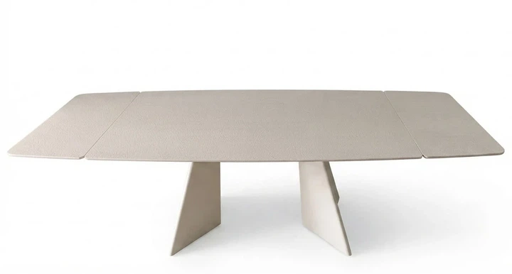 Стол раскладной ProDobro BRIXTON CERAMIC 160(240)*90 светло-серый - Фото 5 Стол раскладной ProDobro BRIXTON CERAMIC 160(240)*90 светло-серый - изображение 5