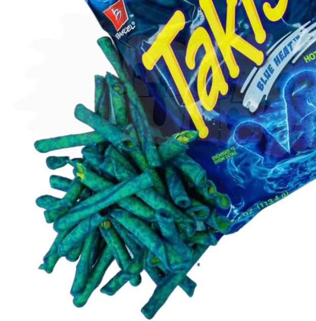 Чипсы Takis Blue Heat Rolls 28.4г - Фото 2 Чипсы Takis Blue Heat Rolls 28.4г - изображение 2