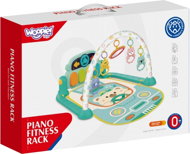 Interaktywna mata edukacyjna Woopie Baby z pianinkiem 59233 (5906280659233) - obraz 2
