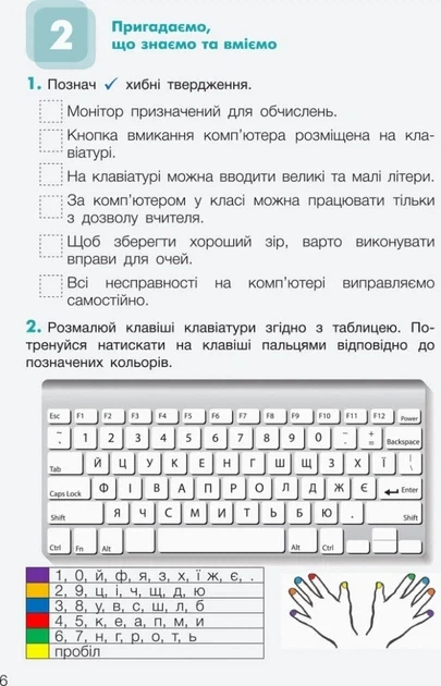 НУШ 3 класс Информатика Рабочая тетрадь - Фото 2 НУШ 3 класс Информатика Рабочая тетрадь - изображение 2