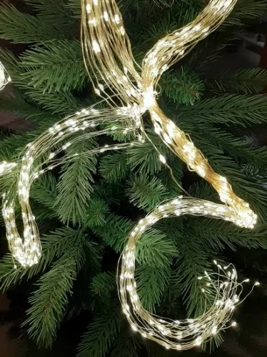 Гірлянда Luca Lighting срібна струна 3 м тепле біле світло - Фото 1 Гірлянда Luca Lighting срібна струна 3 м тепле біле світло - зображення 1