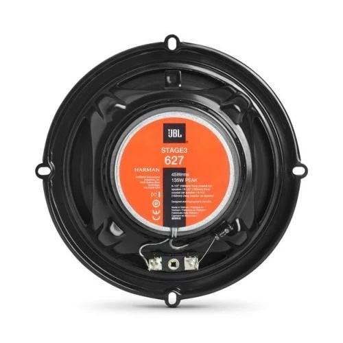 Автомобільна акустика JBL Stage3 627 2-х смугова, коаксіальна, 16 см, кругла, 45 Вт - Фото 2 Автомобільна акустика JBL Stage3 627 2-х смугова, коаксіальна, 16 см, кругла, 45 Вт - зображення 2