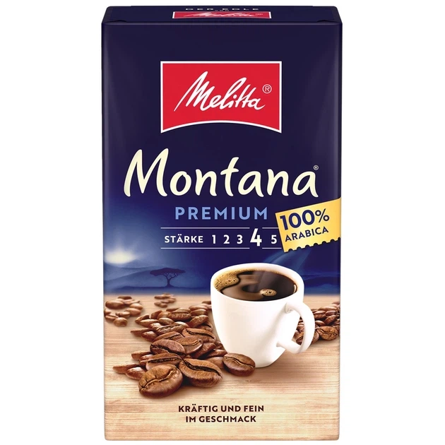 Мелена кава Melitta Montana 500 гр - Фото 1 Мелена кава Melitta Montana 500 гр - изображение 1
