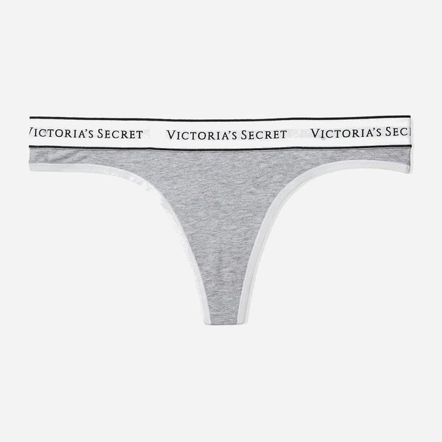 Трусики танга женские хлопковые Victoria's Secret 26825646 XS Серые (535189968751) - Фото 3 Трусики танга женские хлопковые Victoria's Secret 26825646 XS Серые (535189968751) - изображение 3
