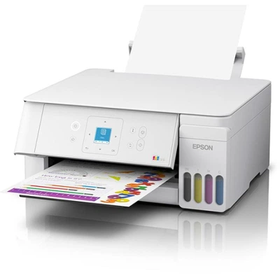 БФП струменеве кольорове a4 Epson l3366, Black, WiFi, 5760х1440 dpi, до 33/15 стор./хв, РК-екран 3.6 см, usb, вбудоване снпч, чорнило Epson 103 (c11cl63413) - зображення 3