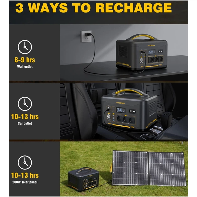 Зарядная станция Vtoman Jump 2200 PB-29 2200W 1548Wh (Jump 2200) - изображение 9