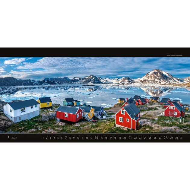 Календарь настенный Helma 2027 Panoramaphoto, 63x31,5 см (N261-27) - Фото 9 Календарь настенный Helma 2027 Panoramaphoto, 63x31,5 см (N261-27) - изображение 9