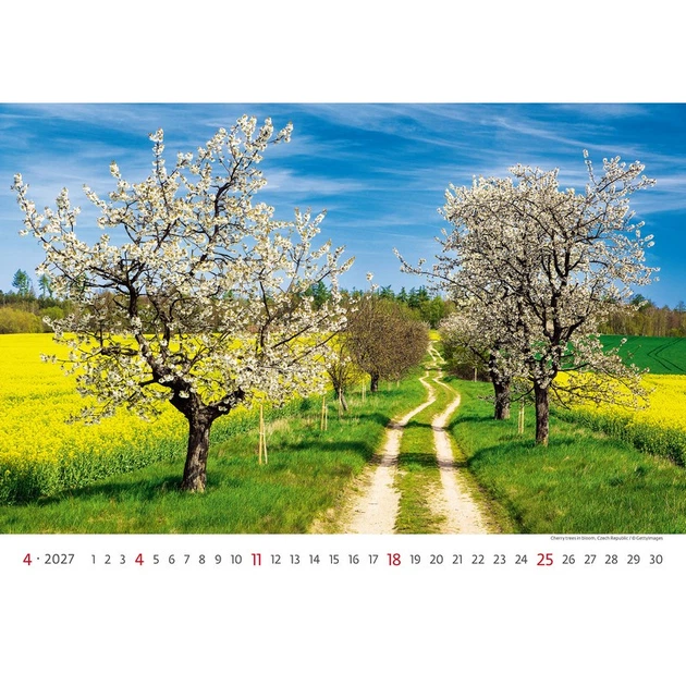 Календарь настенный Helma 2027 Via, 45x31,5 см (N133-27) - Фото 12 Календарь настенный Helma 2027 Via, 45x31,5 см (N133-27) - изображение 12