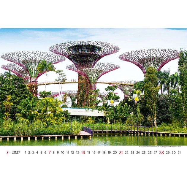 Календарь настенный Helma 2027 Gardens, 45x31,5 см (N130-27) - Фото 2 Календарь настенный Helma 2027 Gardens, 45x31,5 см (N130-27) - изображение 2