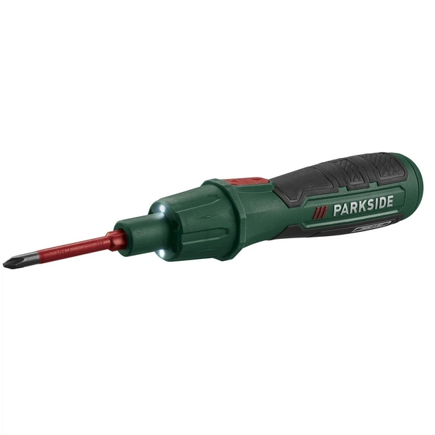 Акумуляторна викрутка Parkside PASD 4 B2 4 V Викрутка з ізольованими бітами - зображення 5