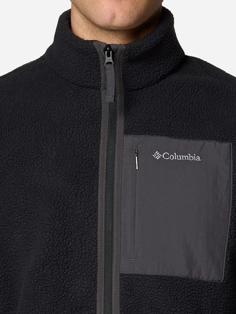 Толстовка шерпа, на молнии мужская Columbia 412512296 L Черная (1159864012) - изображение 6