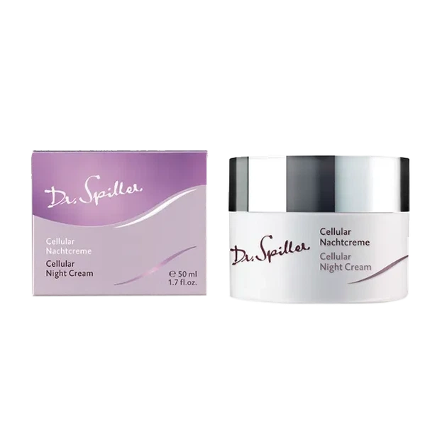 Нічний крем Dr. Spiller Cellular Night Cream — 50 мл, для відновлення, живлення та пружності шкіри - Фото 1 Нічний крем Dr. Spiller Cellular Night Cream — 50 мл, для відновлення, живлення та пружності шкіри - изображение 1