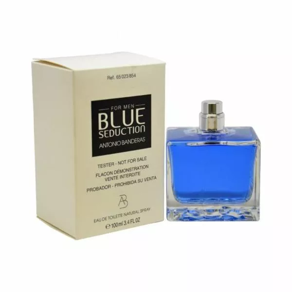Туалетная вода мужская Banderas Blue Seduction 100ml. TESTER - Фото 1 Туалетная вода мужская Banderas Blue Seduction 100ml. TESTER - изображение 1