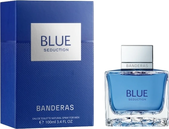 Туалетная вода мужская Banderas Blue Seduction 100ml. - Фото 1 Туалетная вода мужская Banderas Blue Seduction 100ml. - изображение 1