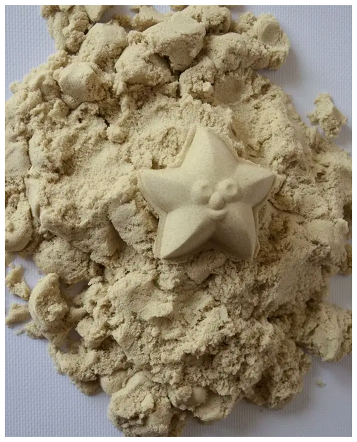 Кинетический песок 1000 г коричневый для детского творчества унисекс от 3 лет в пакете SQ-26247 - Фото 2 Кинетический песок 1000 г коричневый для детского творчества унисекс от 3 лет в пакете SQ-26247 - изображение 2