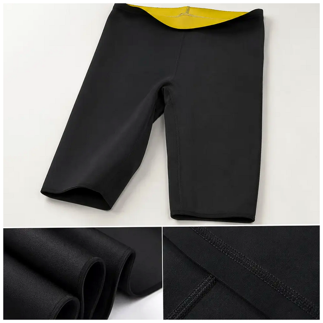 Бриджи неопреновые для похудения с высокой талией черные размер XXXXL Hot Shapers SQ-29581 - Фото 7 Бриджи неопреновые для похудения с высокой талией черные размер XXXXL Hot Shapers SQ-29581 - изображение 7