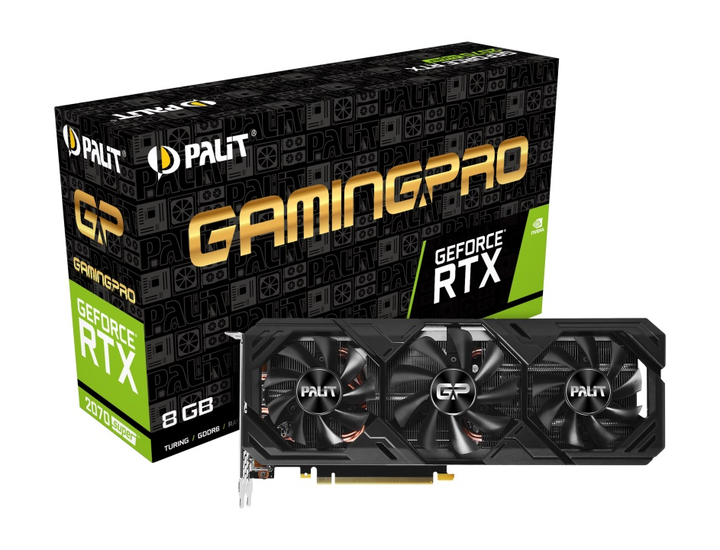 Видеокарта GF RTX 2070 Super 8GB GDDR6 GamingPro Palit (NE6207S019P2-186T)  – фото, отзывы, характеристики в интернет-магазине ROZETKA от продавца: DSW  Systems | Купить в Украине: Киеве, Харькове, Днепре, Одессе, Запорожье,  Львове