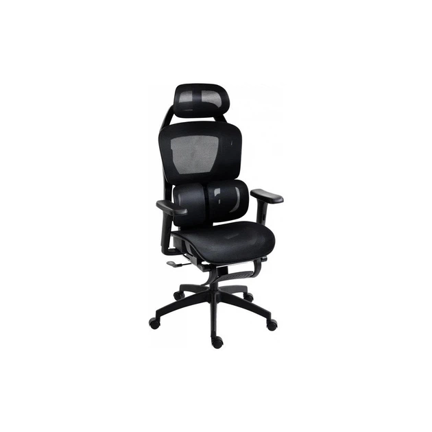 Крісло ігрове GT Racer X-4412 Black (X-4412 Black/Black) - Фото 2 Крісло ігрове GT Racer X-4412 Black (X-4412 Black/Black) - изображение 2