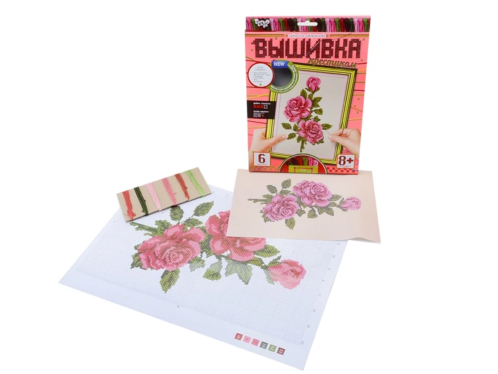 Набір для творчості «Вишивка хрестиком» DANKO TOYS - зображення 2