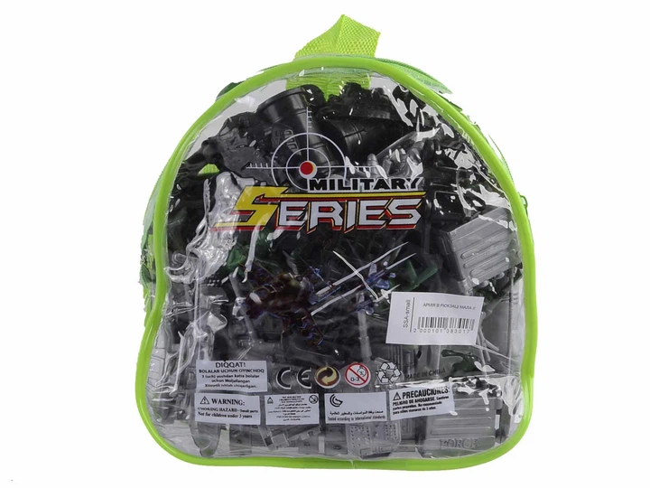 Игровой набор солдатиков и техники, в рюкзаке (SSA-big) - изображение 5
