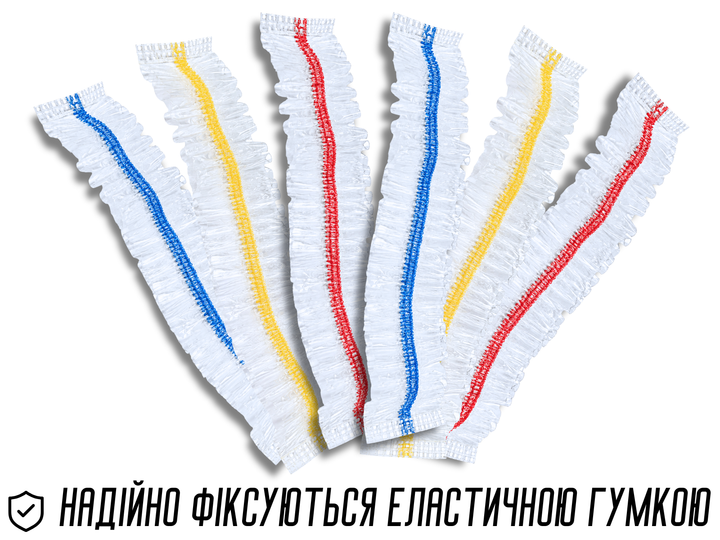 Пакети FROM FACTORY для зберігання продуктів на гумці 100шт - зображення 7