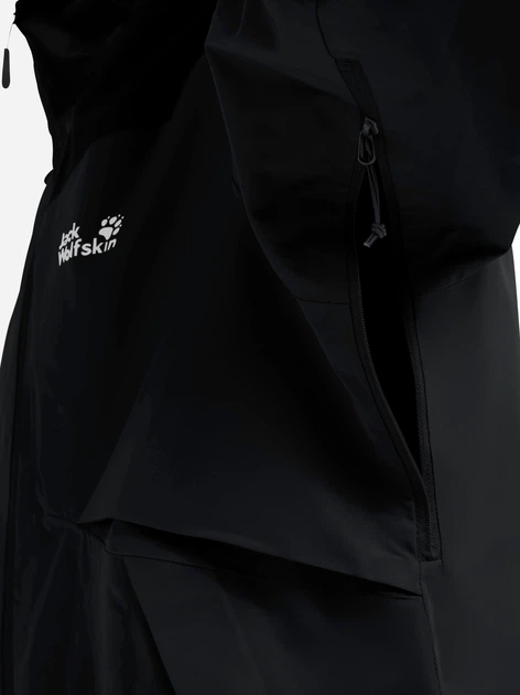 Спортивная ветровка мужская Jack Wolfskin Flextrail 2L Jkt M A65806-6350 XL Темно-серая (4064886774574) - изображение 6