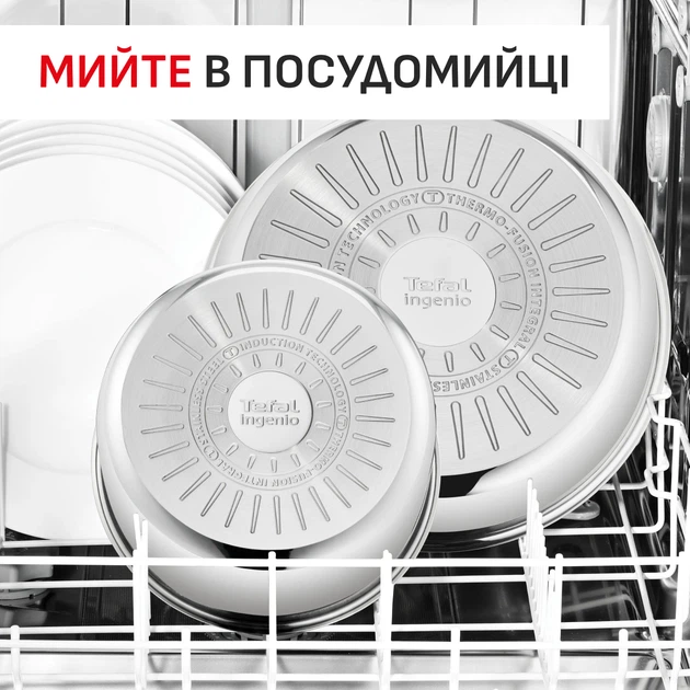 Набір посуду Tefal Ingenio Emotion 4 предмети (L896S453) - зображення 12