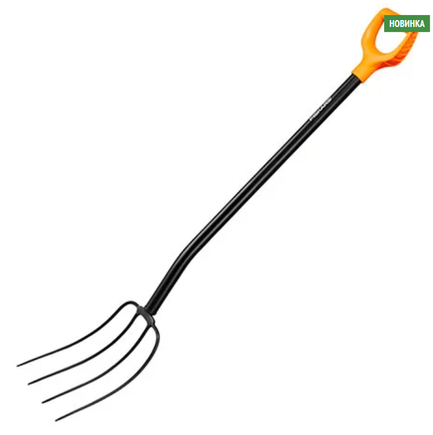 Вила для компосту Fiskars Solid 1262 мм 1600 г - изображение 3