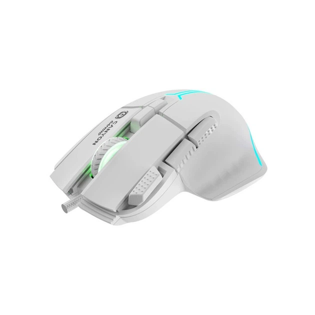 Мишка Canyon Fortnax GM-636 RGB USB White (CND-SGM636W) - изображение 2