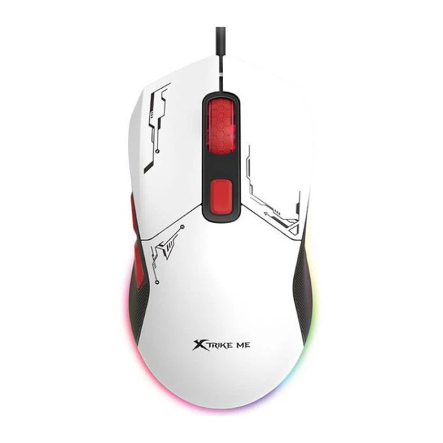 Мишка Xtrike ME GM-316W USB RGB White (GM-316W) - изображение 5