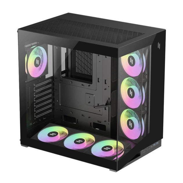Корпус для ПК Gamemax NEX C56 BK - Фото 3 Корпус для ПК Gamemax NEX C56 BK - зображення 3